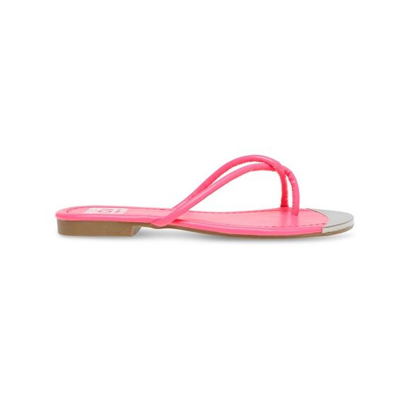 DOLCE VITA Womens Pink Cap Penni Block Heel Slip On Flip Flop Sandal 6.5 M - Picture 2 of 4